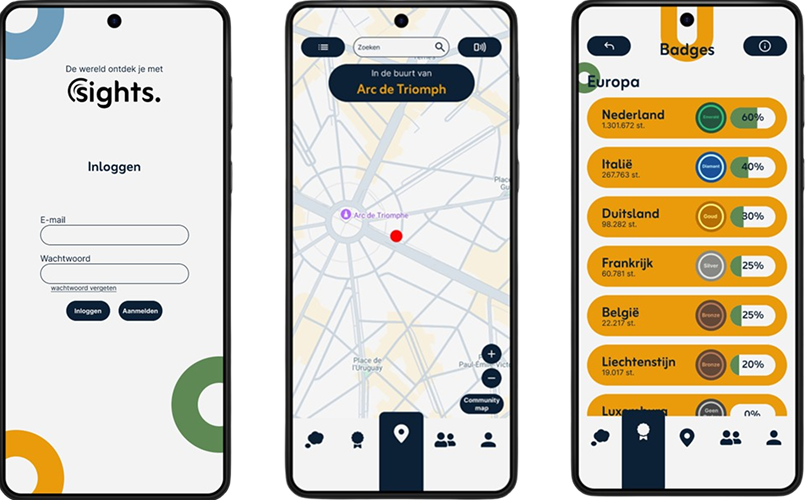 Sights App Screenshot